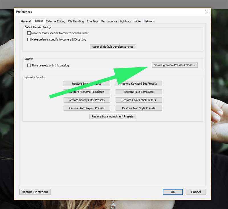 How to Install Lightroom Presets